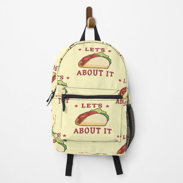 Item preview, Let's Taco 'Bout It -  Funny Taco designed and sold by YueHeng Creates ⭐⭐⭐⭐⭐.