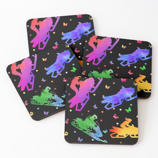Item preview, Snowmobile Watercolor Pattern designed and sold by LittleShop79.