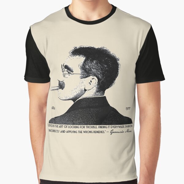 Vista previa del artículo con la obra «Groucho Marx sobre política - Los hermanos Marx», diseñado y vendido por Braleyry93.