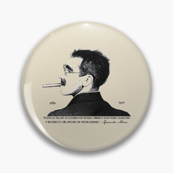 Item preview, Groucho Marx on politics - The Marx Brothers  designed and sold by Braleyry93.