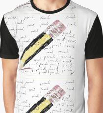 pencil Graphic T-Shirt
