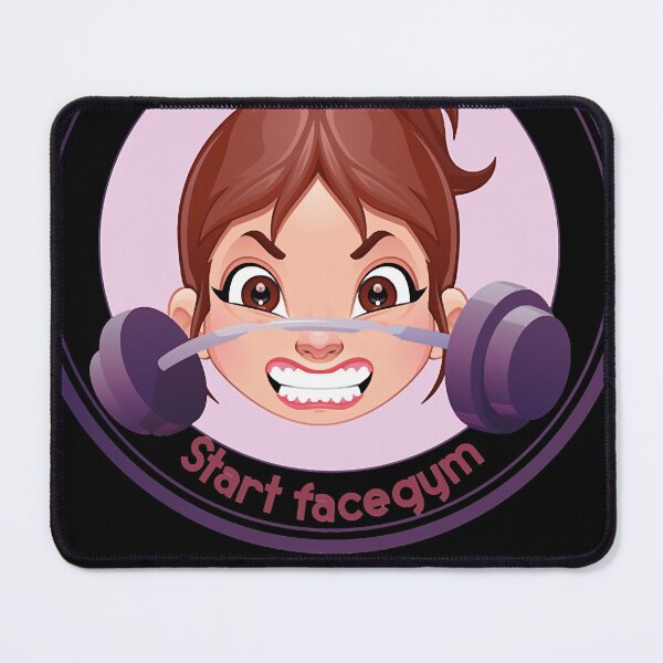 Item preview, facegym funny illustration , stop plastic surgery, start facegym Essential T-Shirt designed and sold by hung1111.