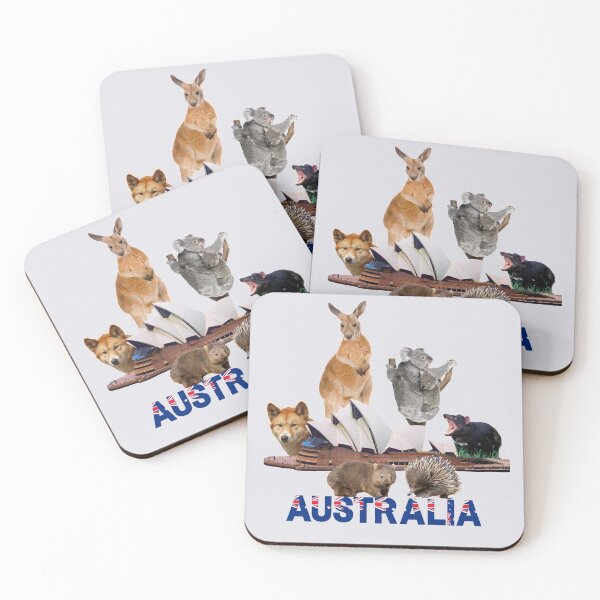 Item preview, Australian Native Animals, Australia Day designed and sold by WanderTravels.