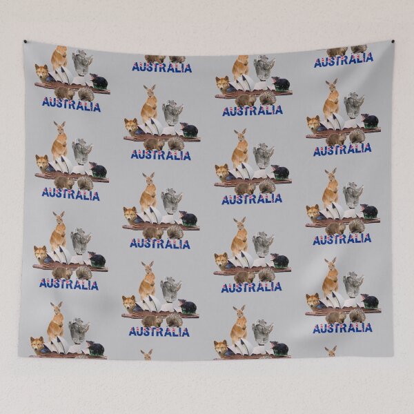 Item preview, Australian Native Animals, Australia Day designed and sold by WanderTravels.