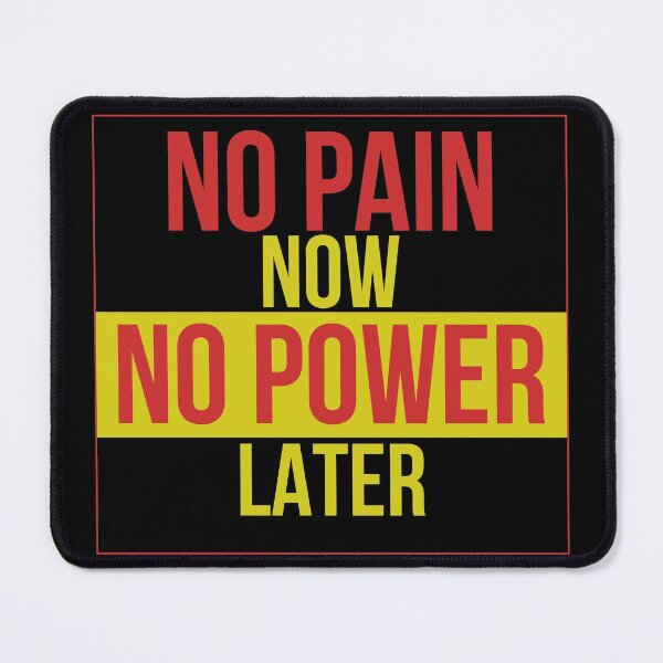 Item preview, No pain no power designed and sold by Bilel ★★★★★.