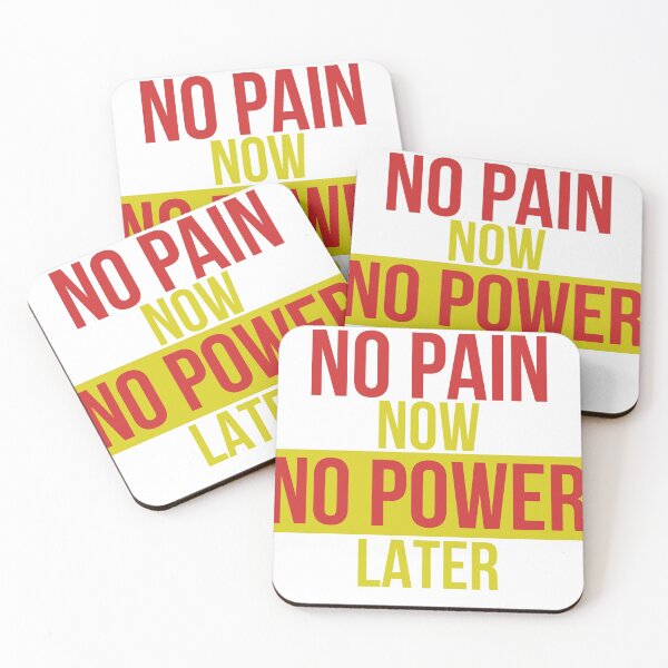 Item preview, No pain no power designed and sold by Bilel ★★★★★.