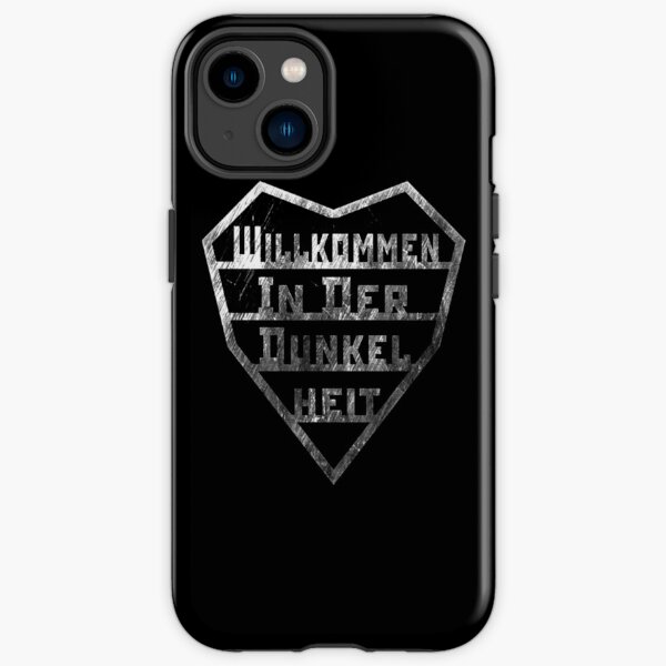 Willkommen In Der Dunkel Heit Coque antichoc iPhone
