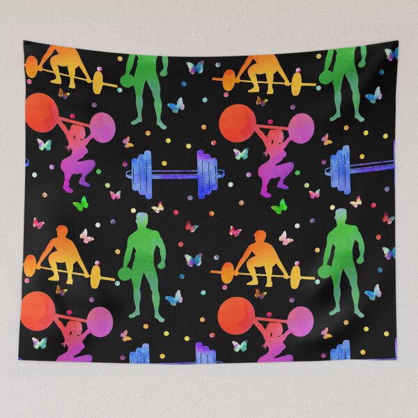 Item preview, Weightlifting Color Art designed and sold by SweetThreads79.