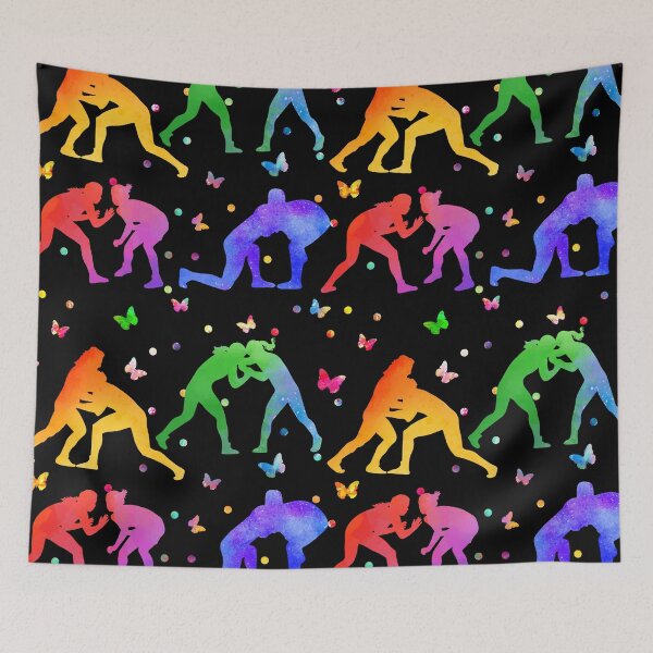 Item preview, Wrestling Color Art designed and sold by SweetThreads79.