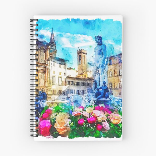 Item preview, Florence, Piazza della Signoria designed and sold by AM FineArtPrints.