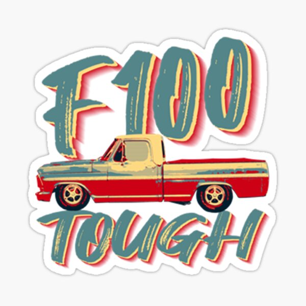 Ford Built Tough Truck - Ford Decal sticker