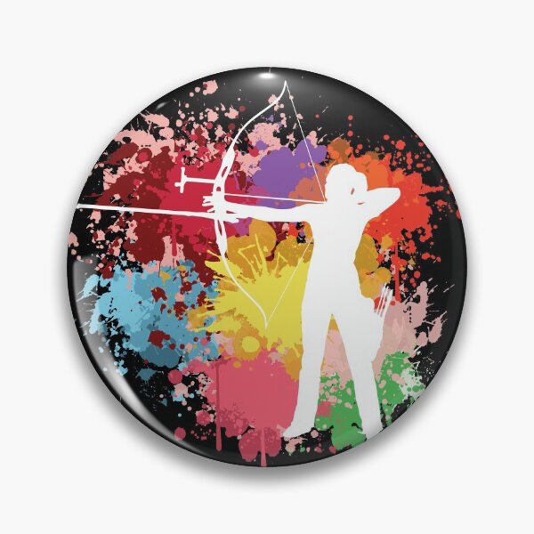 Item preview, Archery Splash Watercolor designed and sold by SweetThreads79.