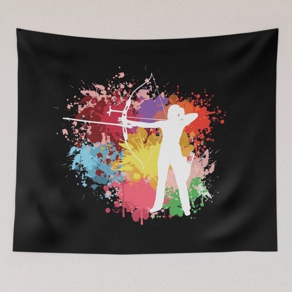 Item preview, Archery Splash Watercolor designed and sold by SweetThreads79.