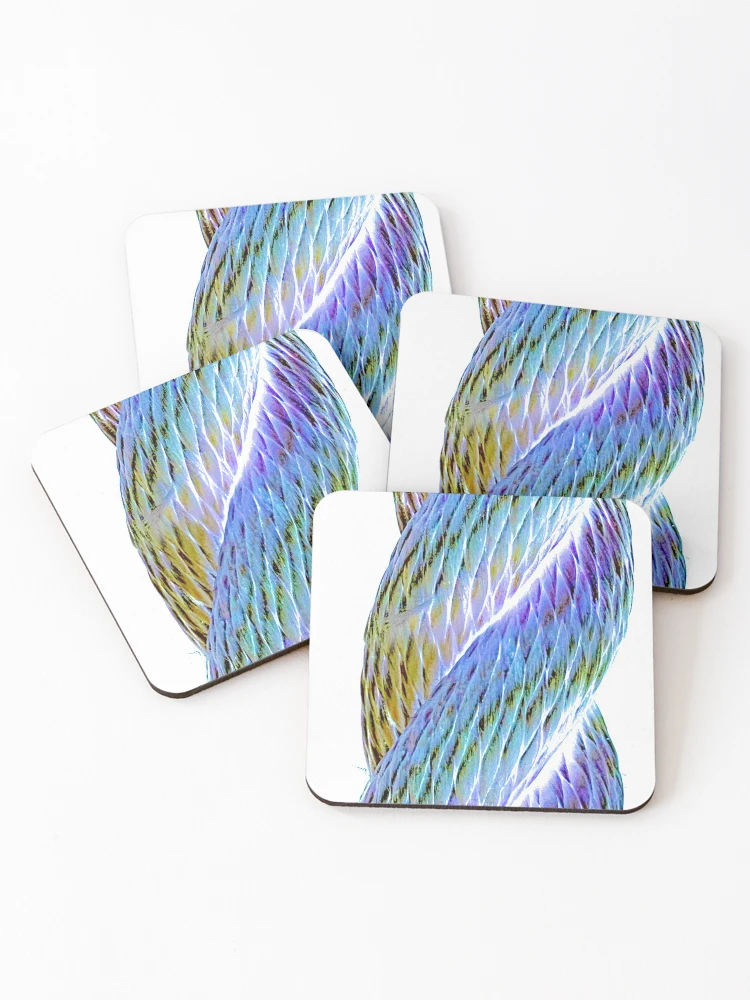 Thumbnail 1 of 5, Coasters (Set of 4), Psychedelic Rope designed and sold by Fishotopia.