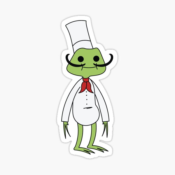 Chef Roger Glossy Sticker
