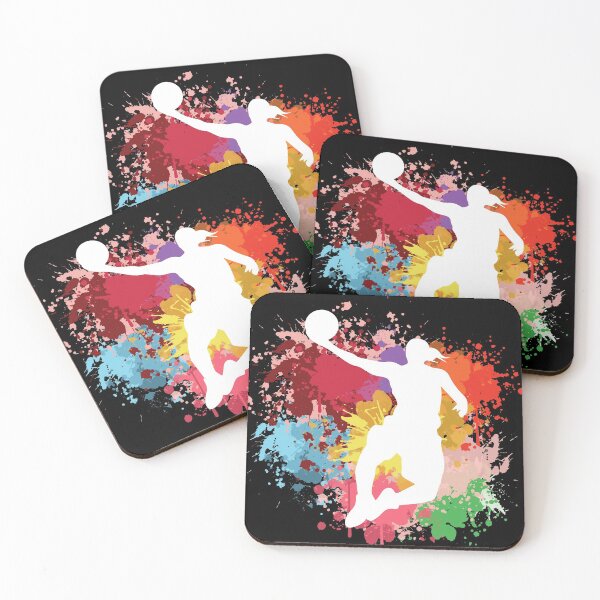 Artikelvorschau, Basketball-Spritzer-Aquarell entworfen und verkauft von SweetThreads79.