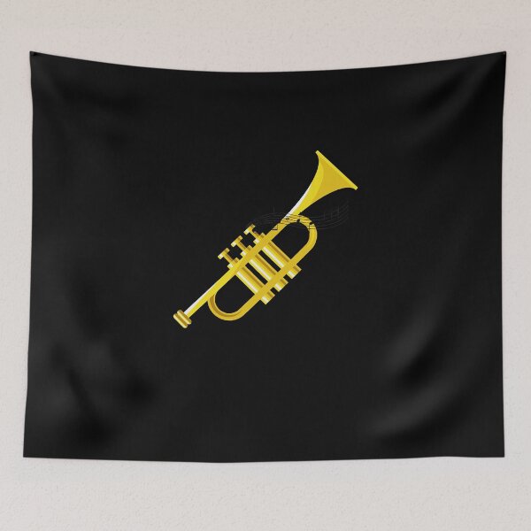 Item preview, Funny Trumpet Player,Trumpet Don&x27;t Mess With The Brass Essential T-Shirt designed and sold by hung1111.