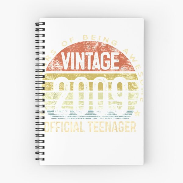 Item preview, 13th Birthday Gifts Vintage 2009 Official Teenager 13 Yr Old T-Shirt designed and sold by BlochEmiline.