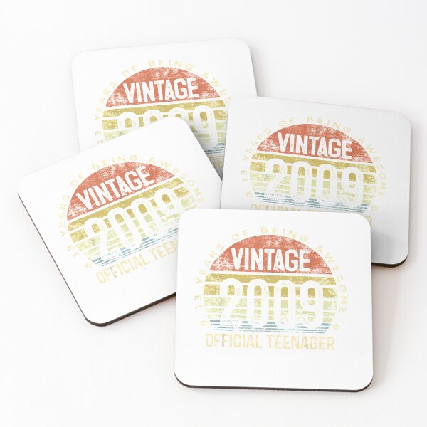 Item preview, 13th Birthday Gifts Vintage 2009 Official Teenager 13 Yr Old T-Shirt designed and sold by BlochEmiline.