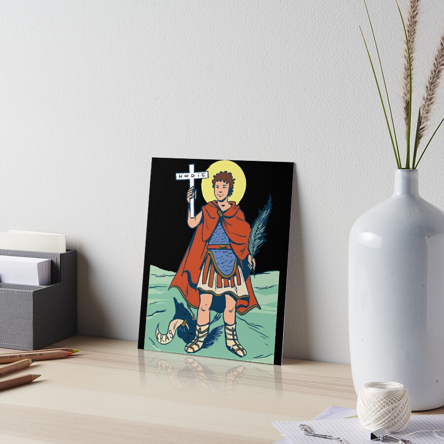 st-expeditus-expedite-expedito-hodie-catholic-saint-spartan-art-board