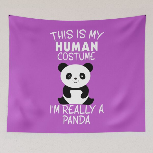 Item preview, This Is My Human Costume Im Really A T-Shirt This Is My Human Costume I'm Really a Panda T-Shirt designed and sold by CarrilloShop.