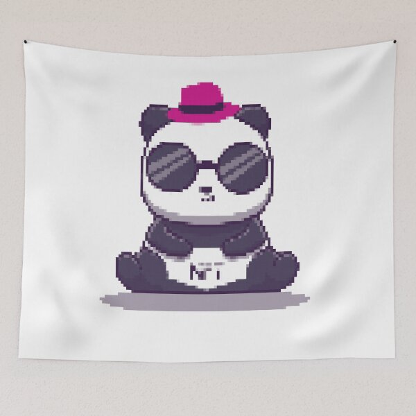 Item preview, NFT pixel pand art - NFT art designed and sold by cruzzcreation.