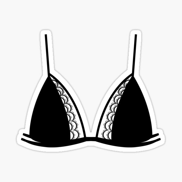 Bra Brassiere Line Icon. Breast Lingerie Sign. Women Chest