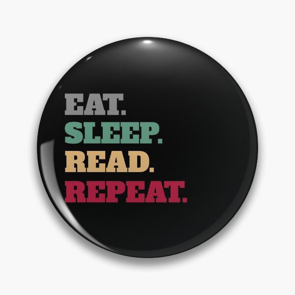 Artikelvorschau, Eat Slepp Read Repeat entworfen und verkauft von Salvadax.