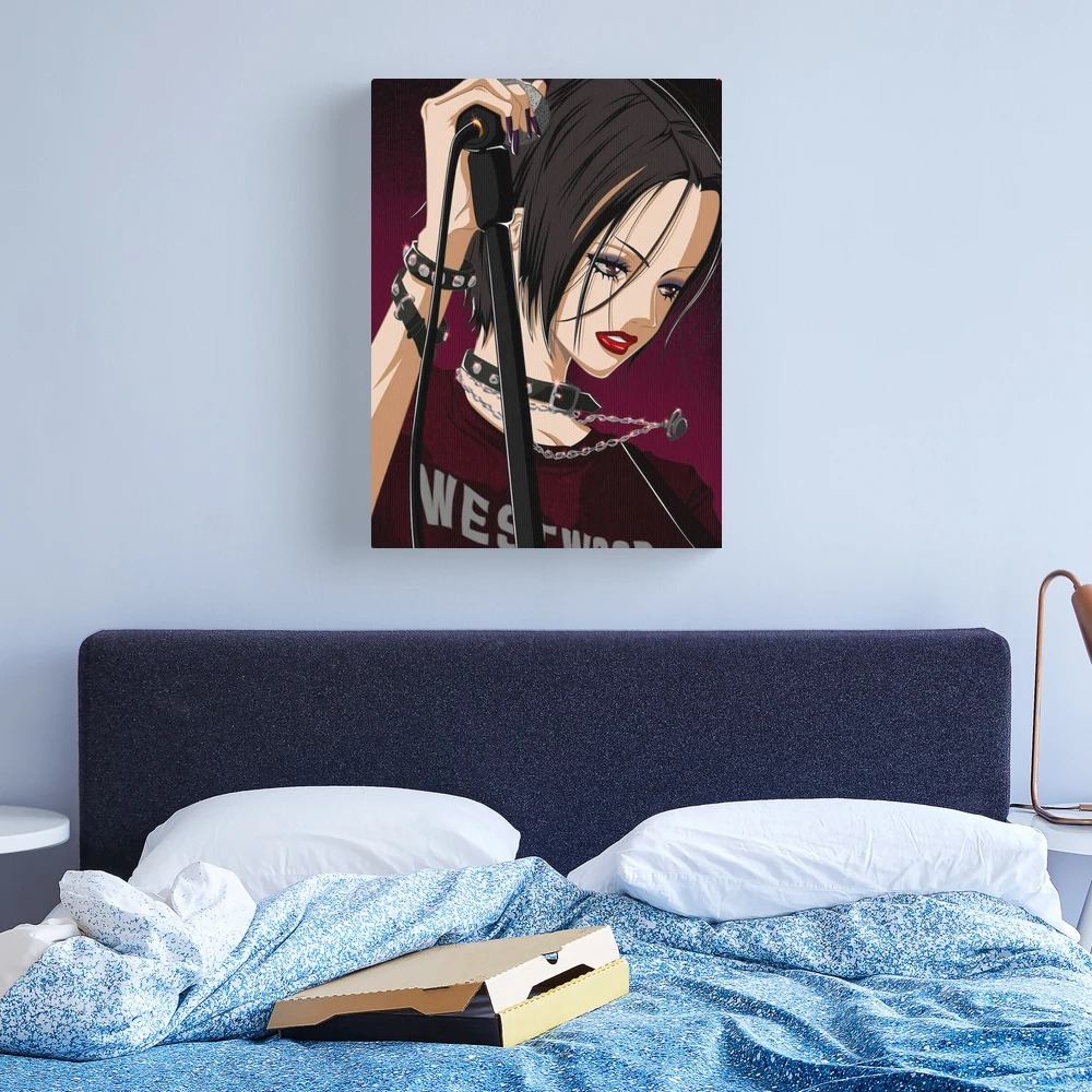 Modern Cartoon Art Poster Sexy Long Haired Girl Adult Anime Canvas Printing  Painting For Home Bedroom Wall Decor - AliExpress