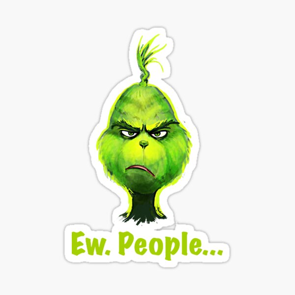 How The Grinch Stole Christmas Stickers For Sale Redbubble