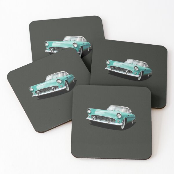 Item preview, Ford Thunderbird 1956 Ford Thunderbird in teal designed and sold by DavidFoste.