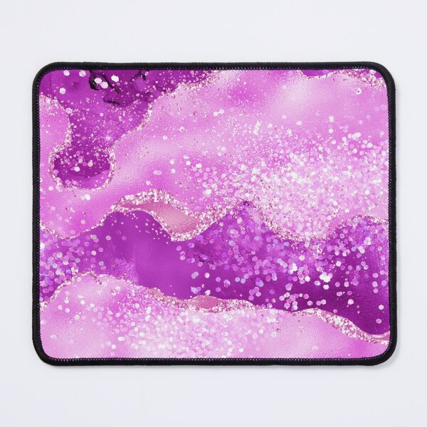 Item preview, Magenta Faux Sequin Foil Metallic Abstract Pattern designed and sold by WOW TeesAndThings.