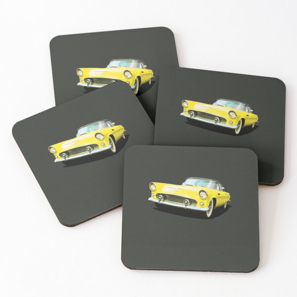 Item preview, Ford Thunderbird 1956 Ford Thunderbird in yellow designed and sold by DavidFoste.