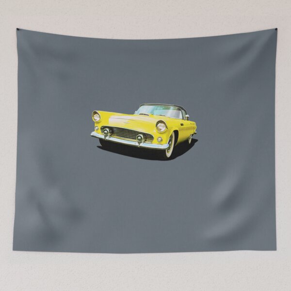 Item preview, Ford Thunderbird 1956 Ford Thunderbird in yellow designed and sold by DavidFoste.
