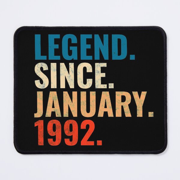 Item preview, Legend Since January 1992 Retro Vintage designed and sold by Teelogic.