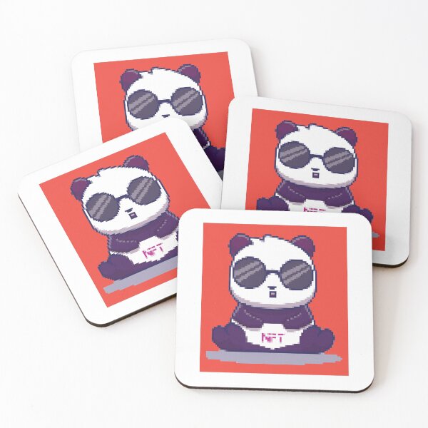 Item preview, NFT Pixel Panda Art - NFT Crypto art designed and sold by cruzzcreation.