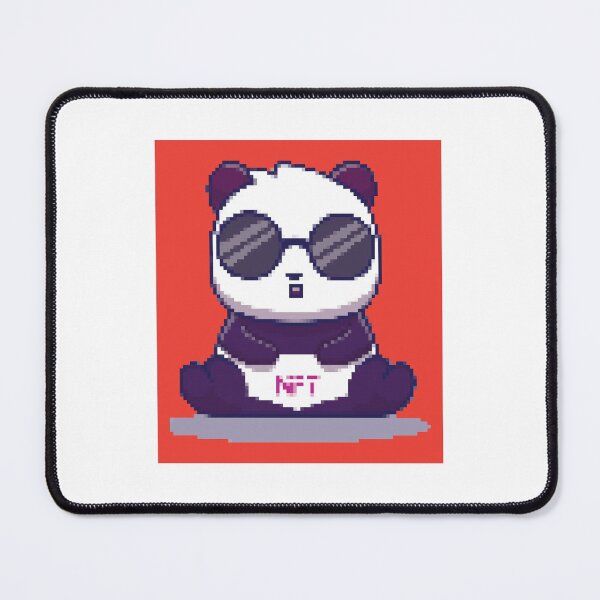 Item preview, NFT Pixel Panda Art - NFT Crypto art designed and sold by cruzzcreation.