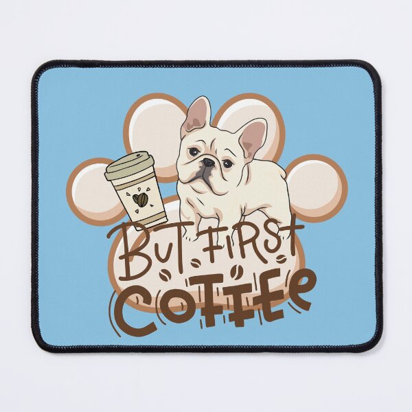 Item preview, Frenchie But First Coffee French Bulldog Cute T-shirts and Gifts designed and sold by bzimmer93.