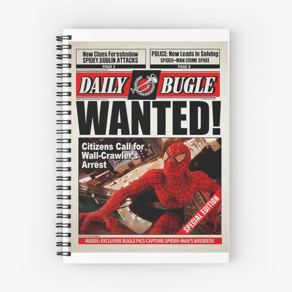Item preview, Daily Bugle Wanted Spideman  designed and sold by MichaelLile.