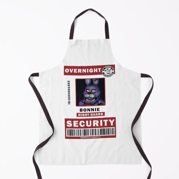 Item preview, Overnight Security Bonnie Night Guard Barcode designed and sold by RositaPeery.