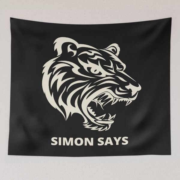 Item preview, Tiger Fang Simon Says Design designed and sold by Fatbread.