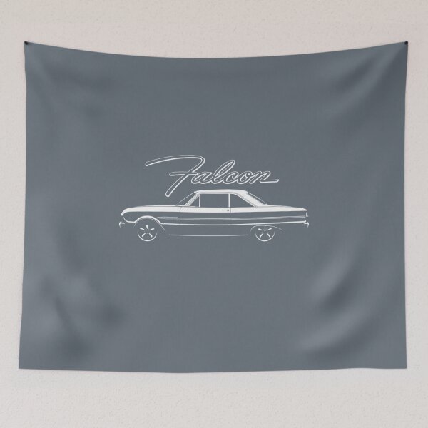 Item preview, White 63 Falcon Sprint designed and sold by DavidFoste.