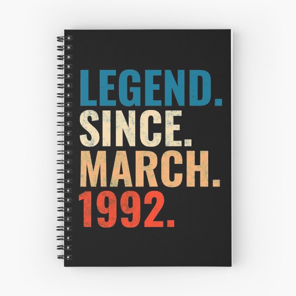 Item preview, Legend Since March 1992 Retro Vintage designed and sold by Teelogic.