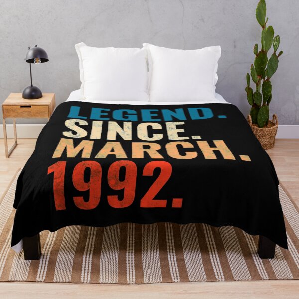 Item preview, Legend Since March 1992 Retro Vintage designed and sold by Teelogic.