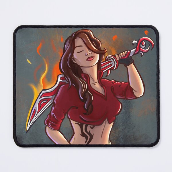 Item preview, Fighter Girl designed and sold by Emiliya Yaneva.