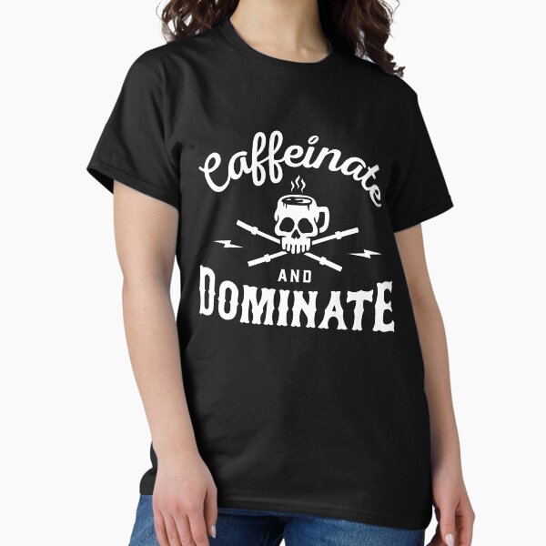 Item preview, Caffeinate And Dominate designed and sold by brogressproject.
