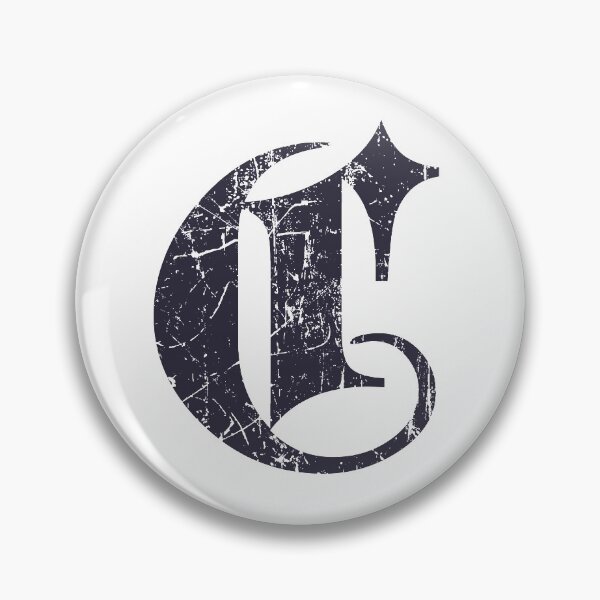 Item preview, Dark Grunge Monogram Letter "C" Blackletter designed and sold by SunnyStreet.
