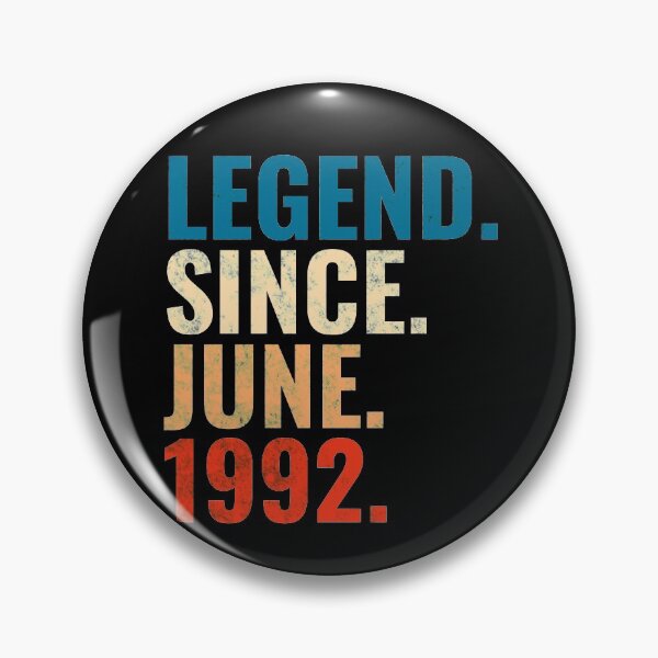 Item preview, Legend Since June 1992 Retro Vintage designed and sold by Teelogic.