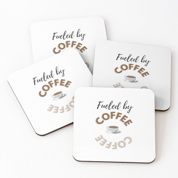 Item preview, Fueled by coffee - Funny Coffee quotes T-shirt  designed and sold by Designspot2020.