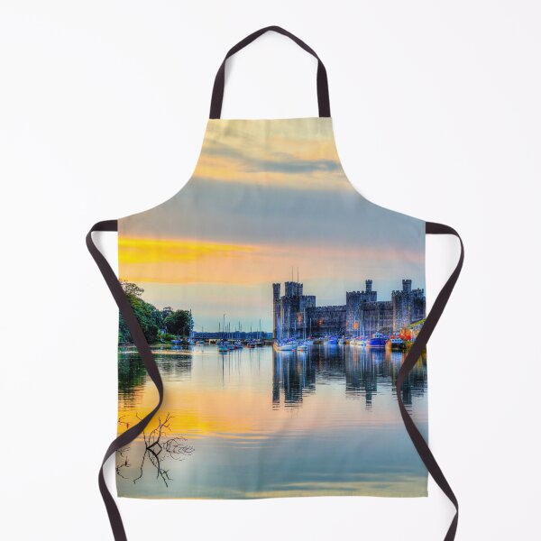 Item preview, Caernarfon Castle Sunset On The Marina designed and sold by Paul Thompson Photography.